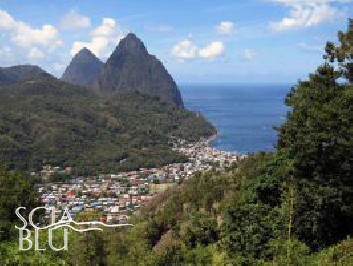 I Pitons di St Lucia