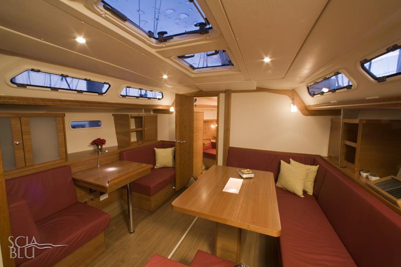 Hanse 430: dinette