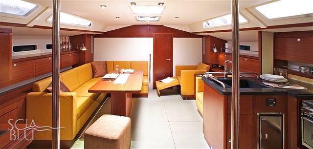 Hanse 540: dinette