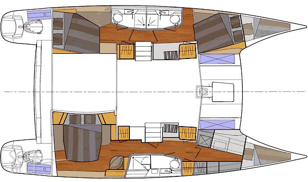 Orana 44 (3 cab): layout