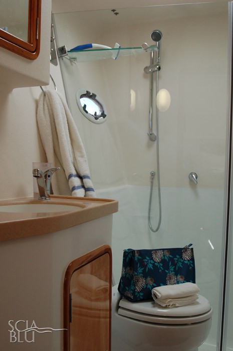 Bagno annesso alla cabina