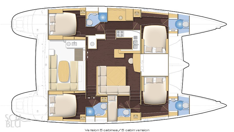 Lagoon 500 (5 cabine)