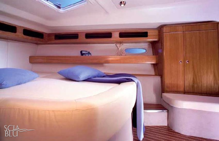 Bavaria 46 Cruiser: cabina di prua