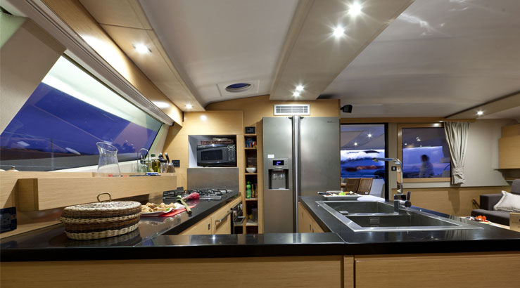 Sanya 57: la cucina
