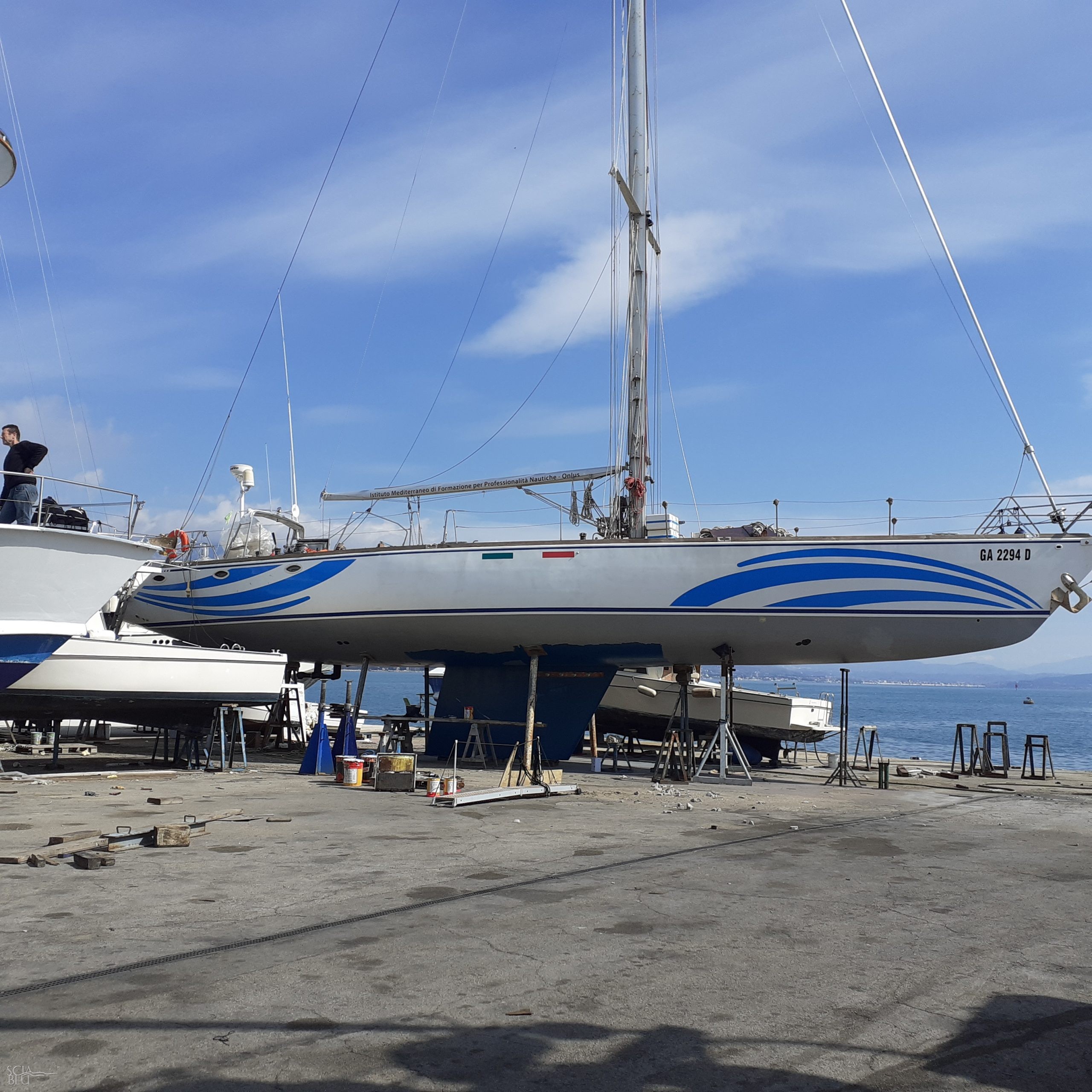 Barca a vela oceanica 22 mt