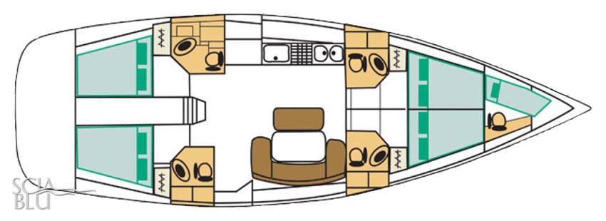 Cyclades 50.4: layout