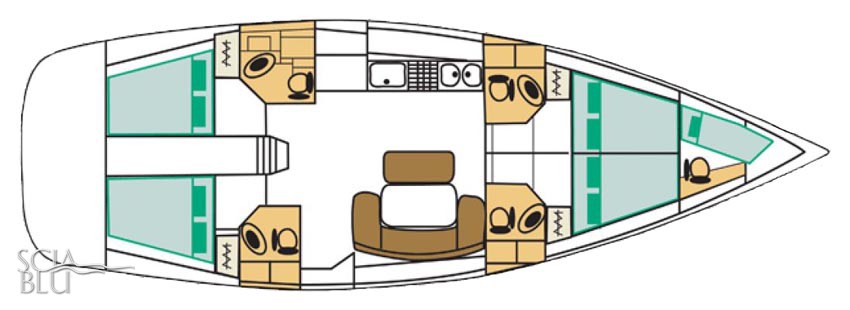 Cyclades 50.4: layout