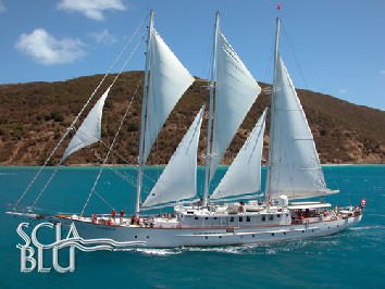 British Virgin Islands. Crociera ai Caraibi su veliero tre alberi ( tall ship )