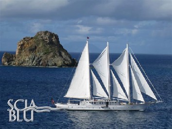 British Virgin Islands. Crociera ai Caraibi su veliero tre alberi ( tall ship )