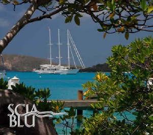 British Virgin Islands. Crociera ai Caraibi su veliero tre alberi ( tall ship )